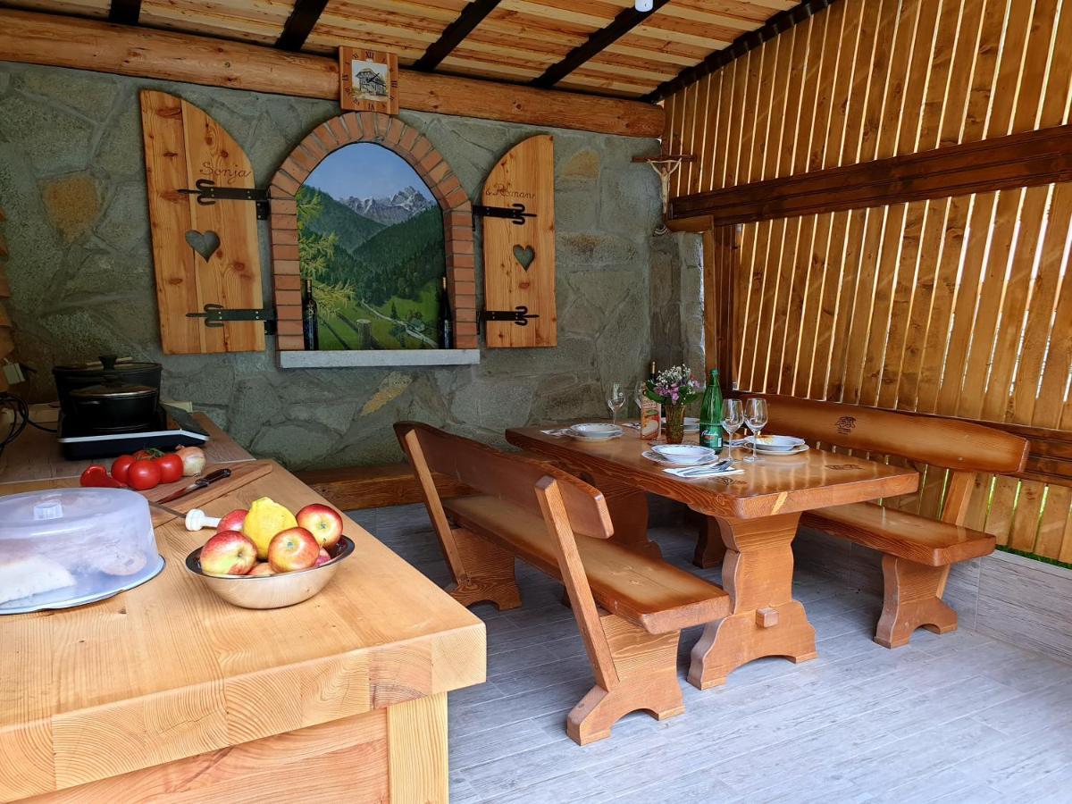 Apartment And Garden House Among The Mountains Podbrdo Kültér fotó